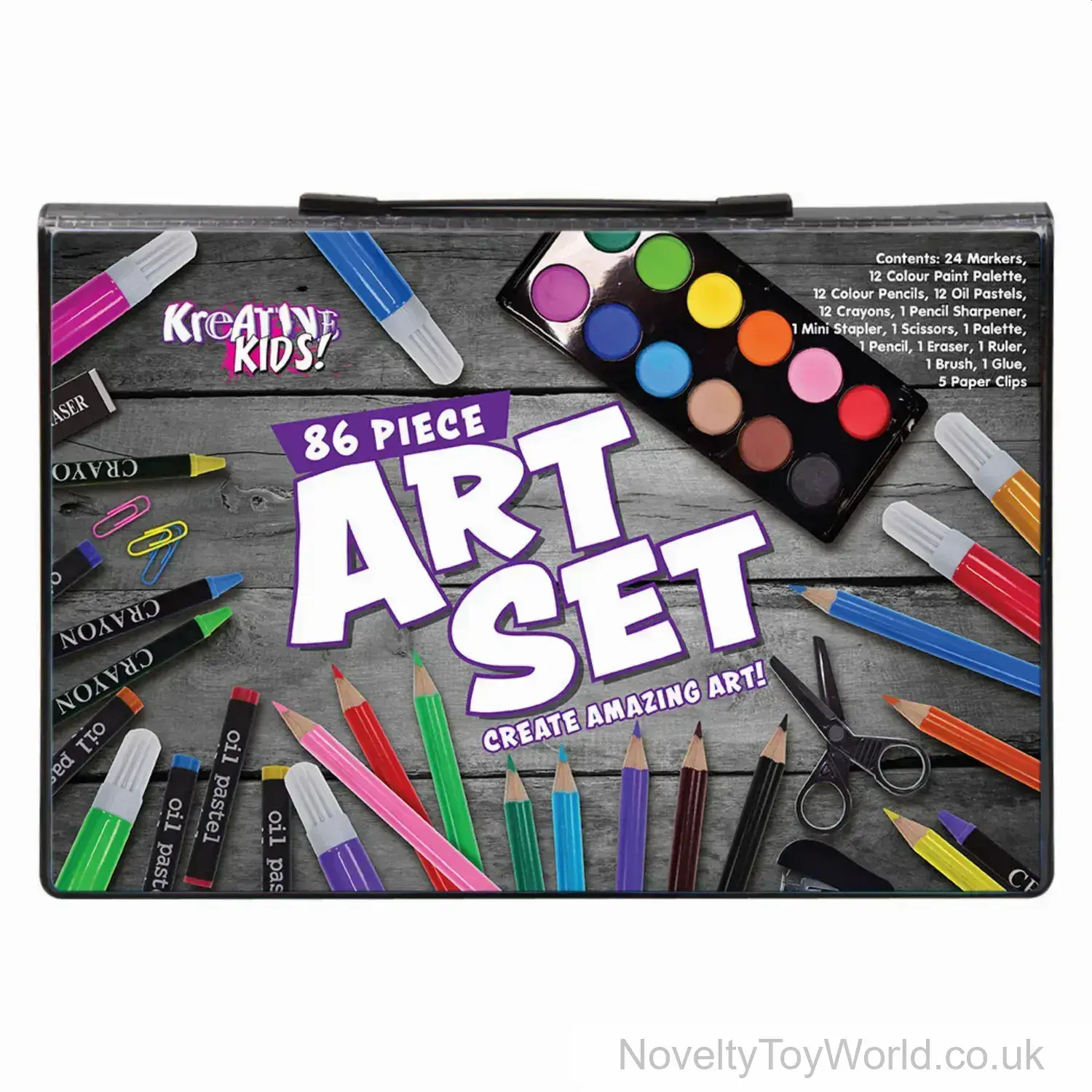 Art, Crafting, Painting & Colouring 86 Piece Set