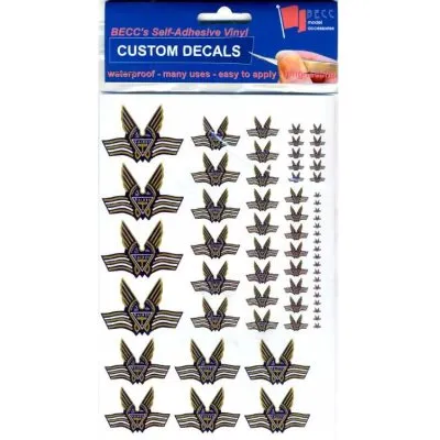 BECC Fairey Logo Decal Multipack
