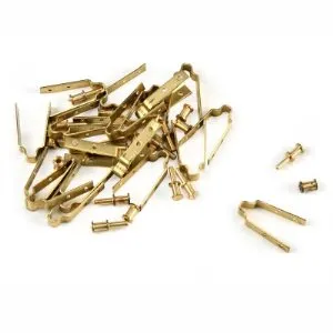 Amati Brass Rudder Hinges 5-6mm pair
