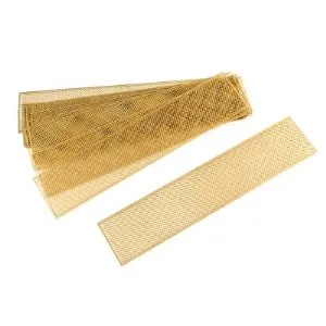 Amati Brass Wire Mesh Square Hole 30x150mm