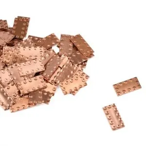 Amati Copper Hull Plates 6 x 12mm (100)