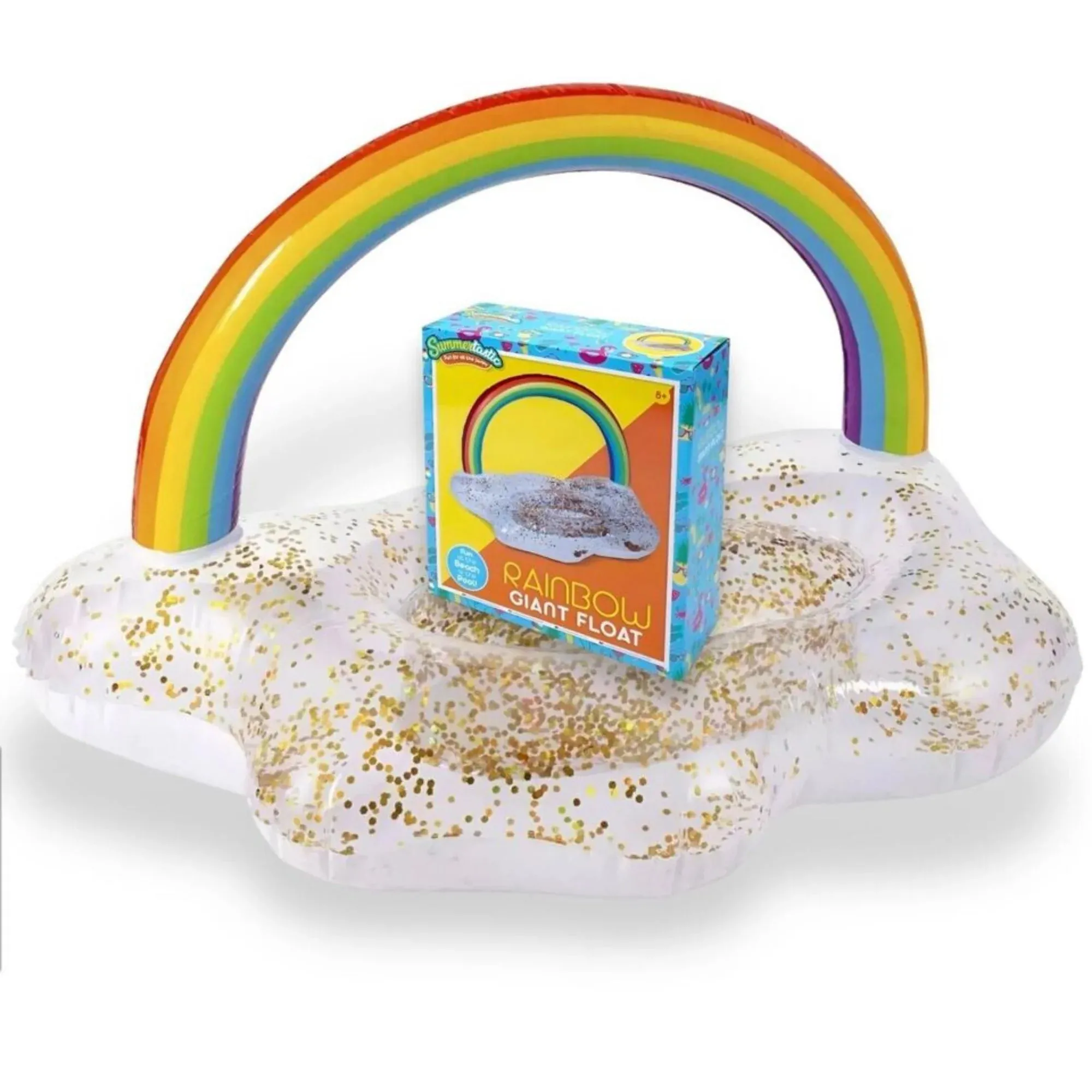 Inflatable Rainbow Cloud Giant Float 105cm