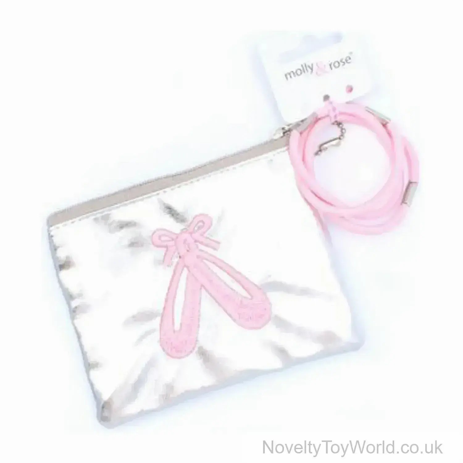 Ballet Themed Coin Purse & Hair Elastics (11cm)