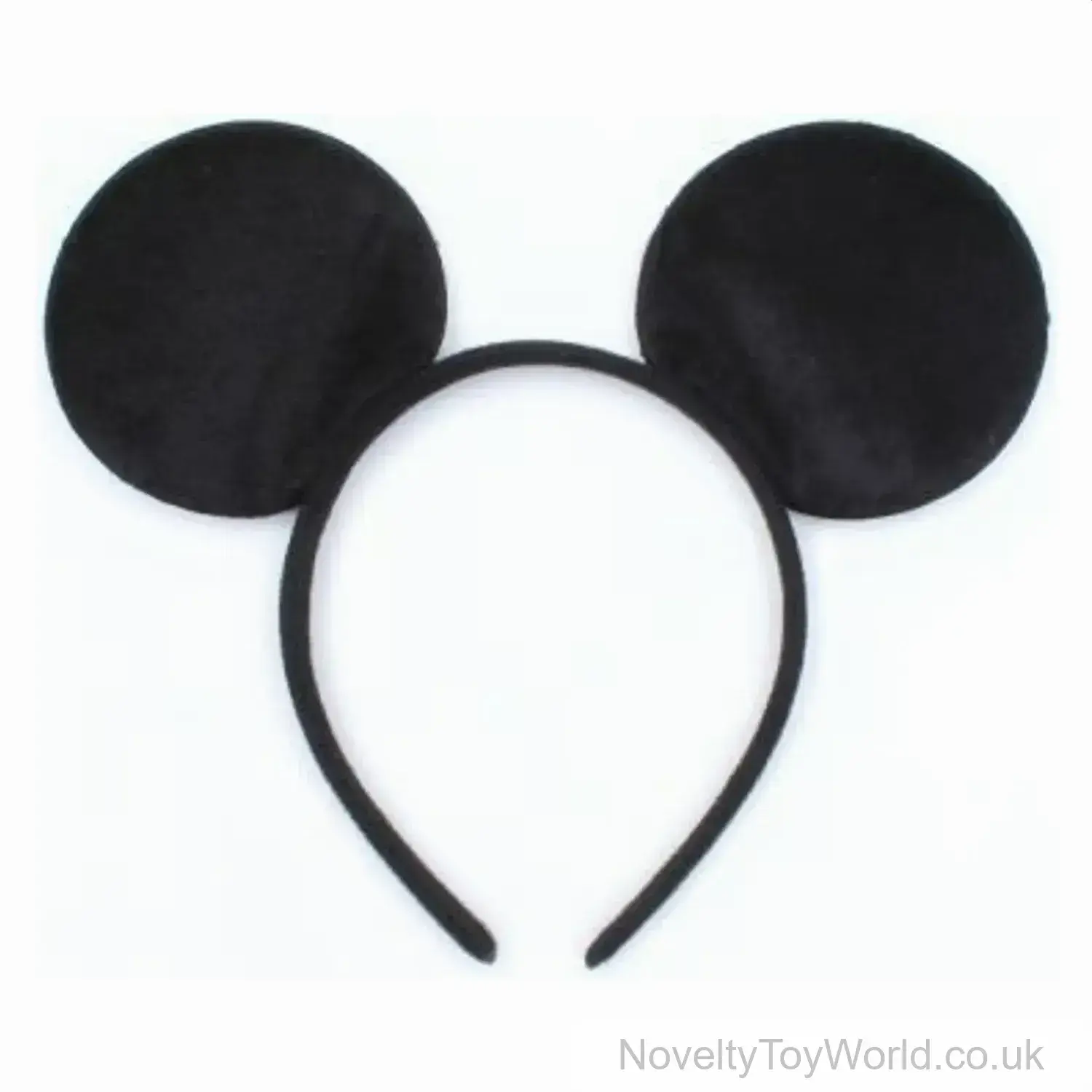 Black Mouse Ears Fancy Dress Headband