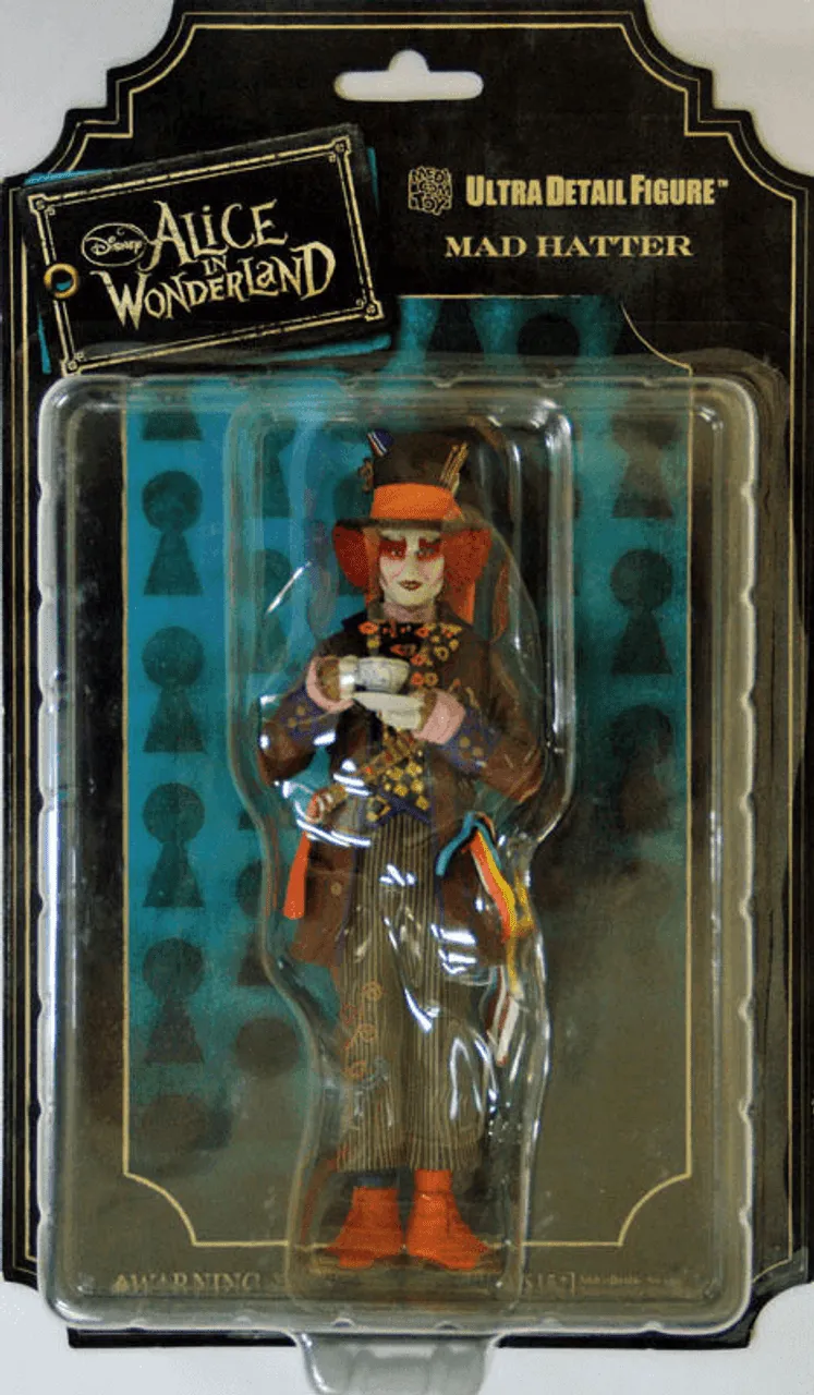 Medicom UDF-58 Ultra Detail Figure Mad Hatter (Alice in Wonderland)