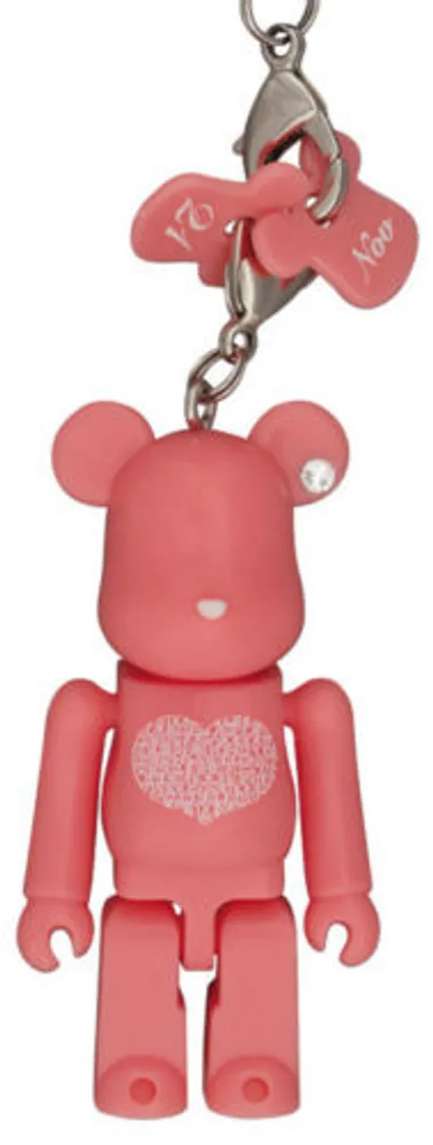 Medicom Happy BE@RBRICK INTERNATIONAL LOVE HEART Pink 4530956309118
