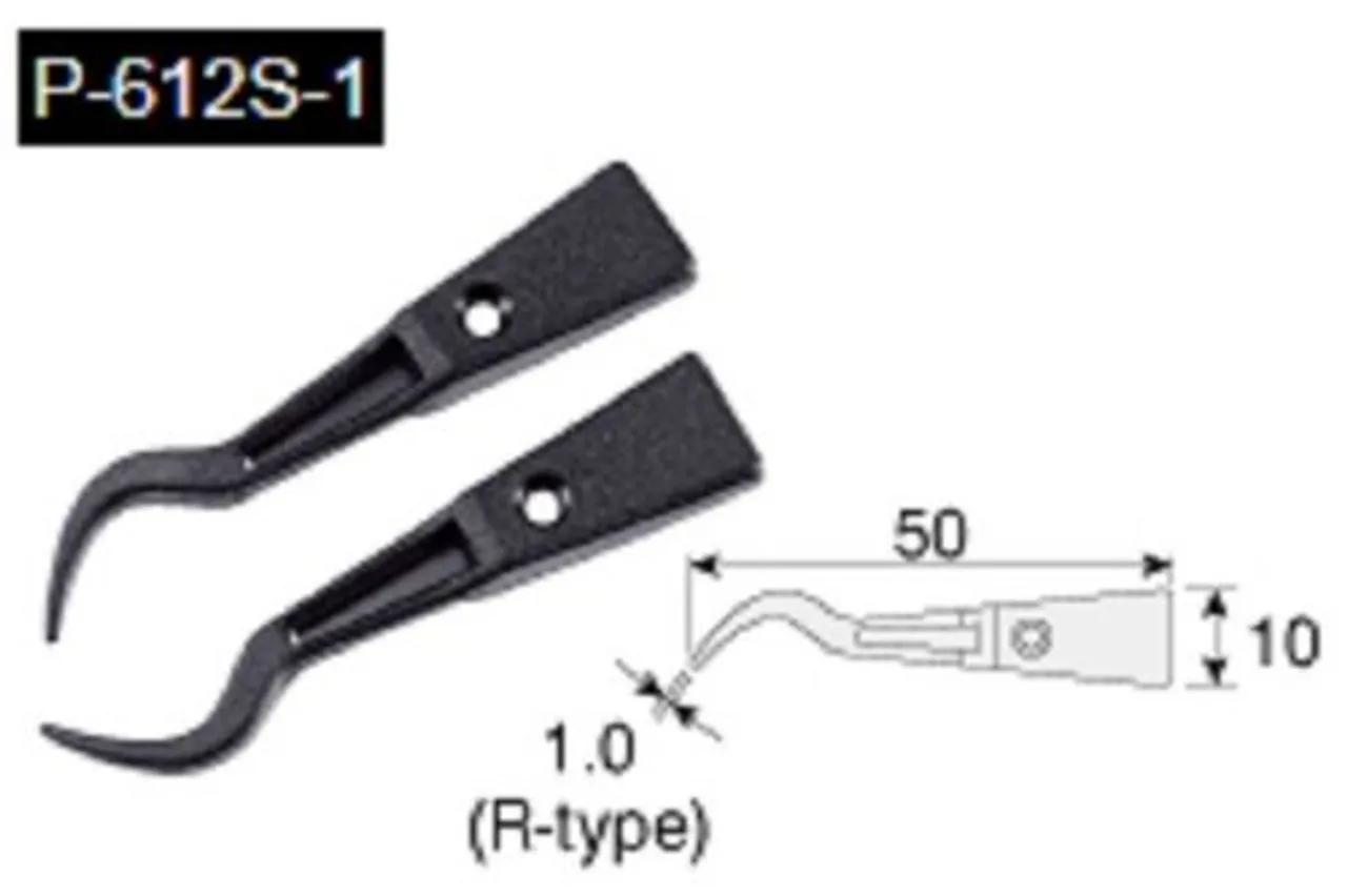 Hozan P-612S-1 REPLACEMENT TIP for P-612-S (Curved Tip)