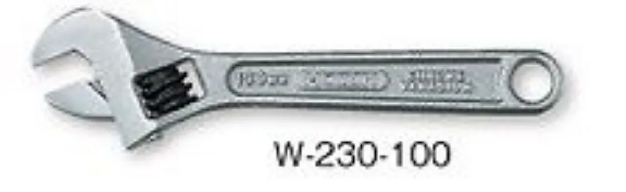 Hozan W-230-100 ADJUSTABLE WRENCH