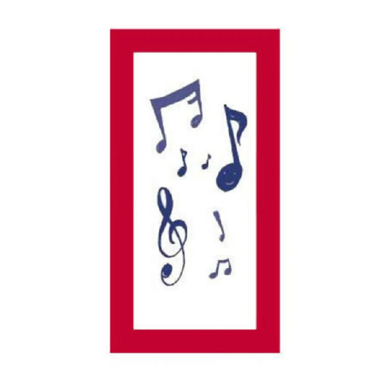 Yanoman Jigsaw Puzzle 100007011 Frame Red (10x21.5cm)