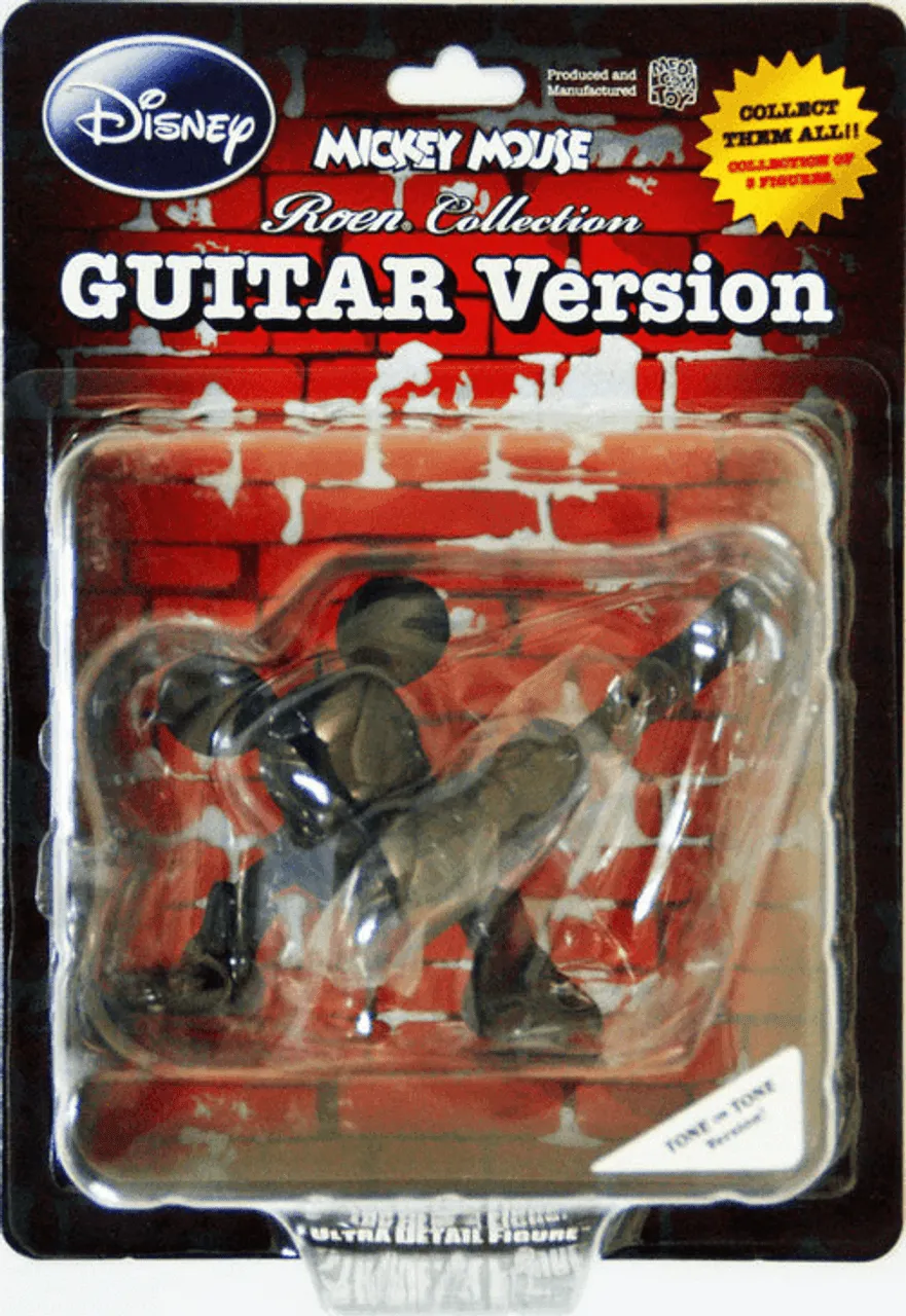 Medicom UDF-97 Ultra Detail Figure Mickey Mouse Guitar (Roen TOne on TOne Ver)