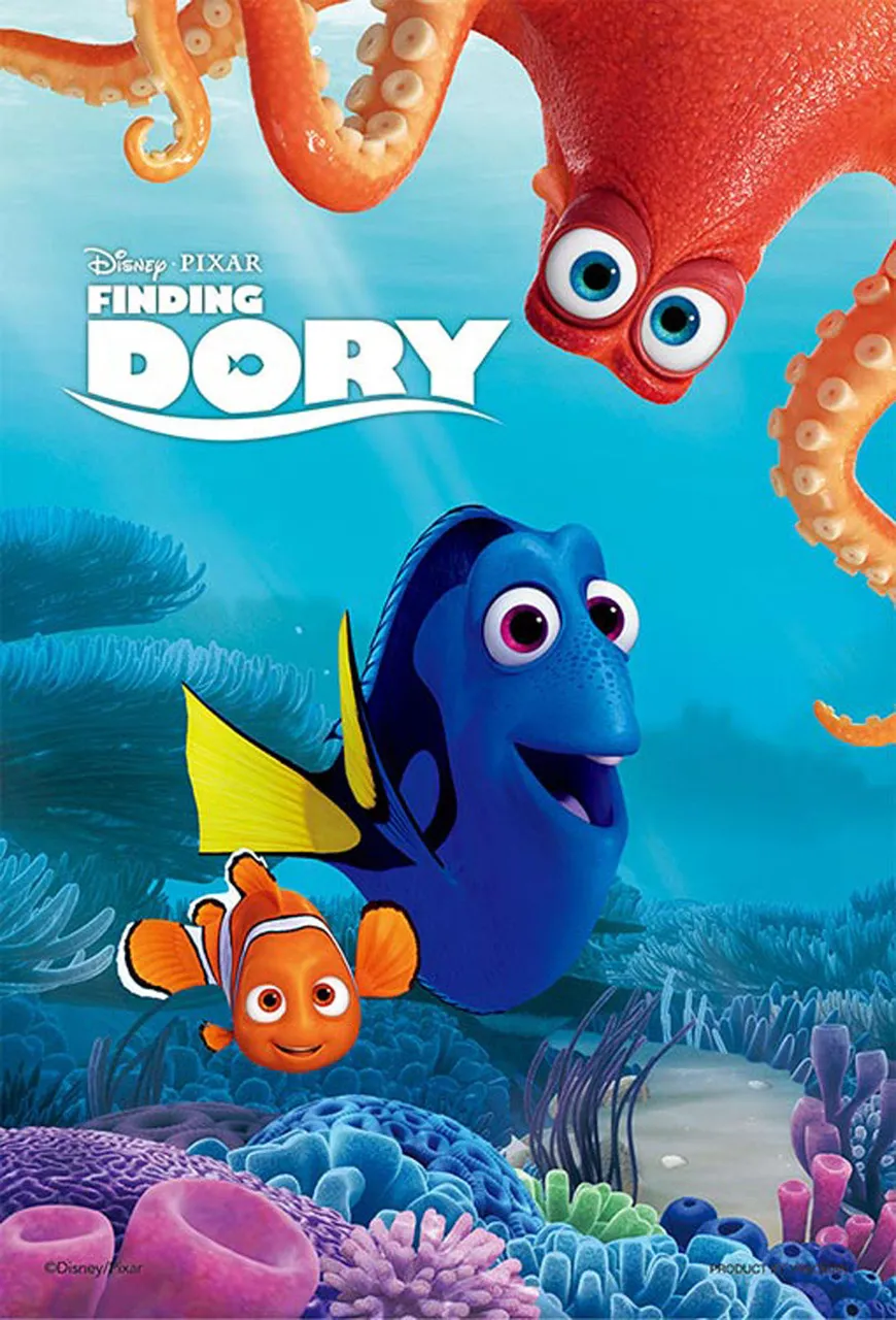Yanoman Jigsaw Puzzle 99-406 Finding Dory and Nemo and (99 Small Pieces)