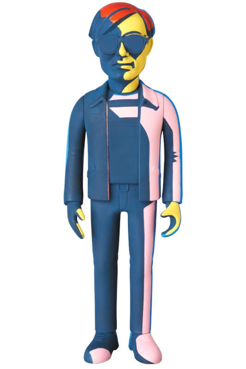 Medicom VCD-234 This is ANDY Andy Warhol Silk-Screen Green Version Vinyl Figure