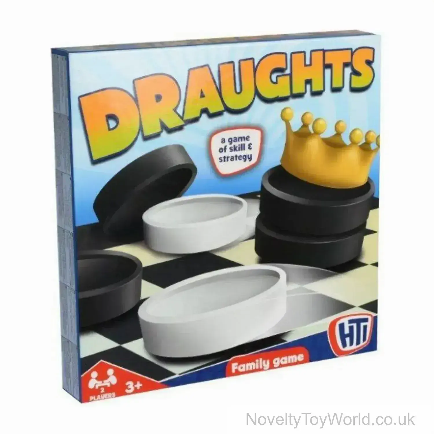 Boxed Traditional Draughts Game