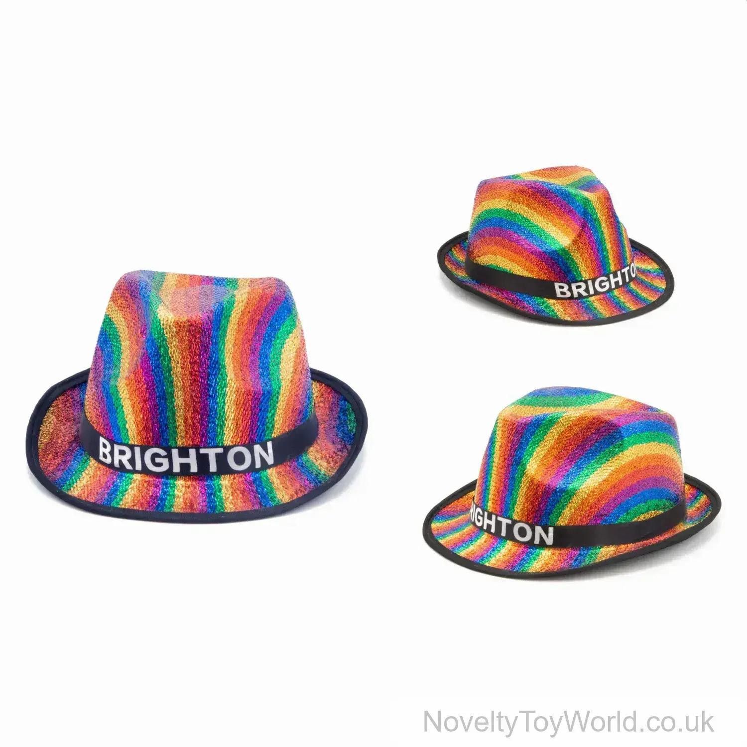 Brighton Rainbow Trilby Hat - Adult