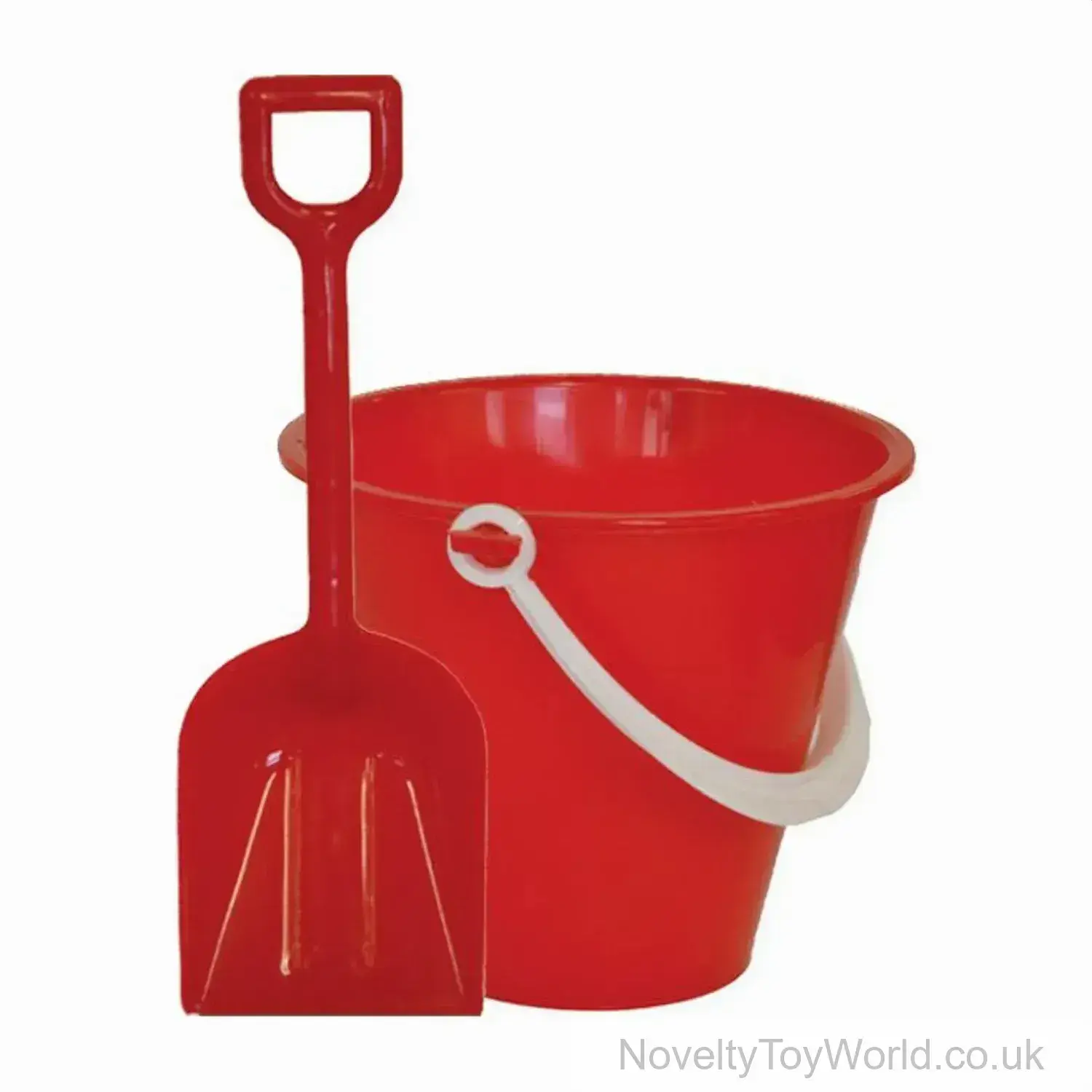 Bucket & Spades Set in Red (16.5cm)