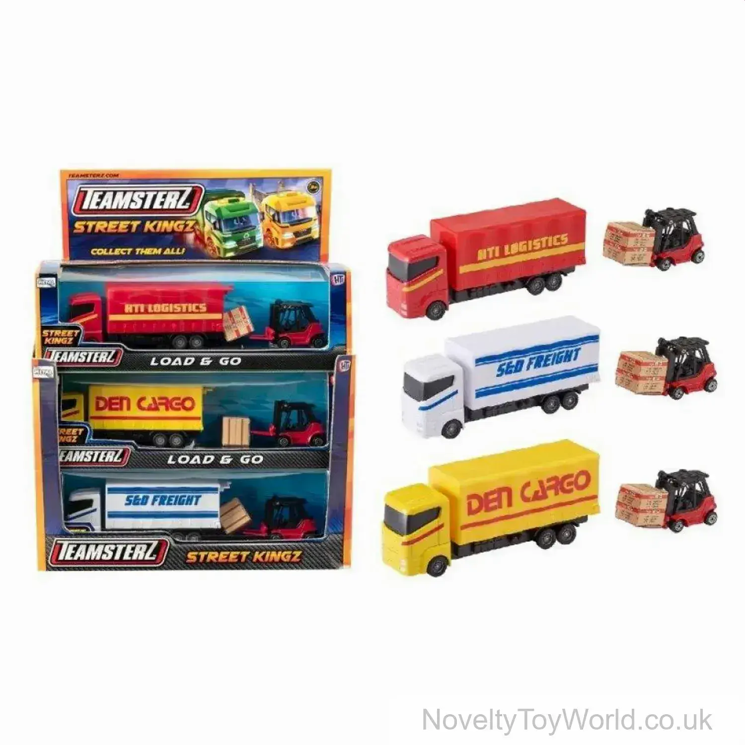 Cargo Flat Bed Transporter Lorry Teamsterz Truck