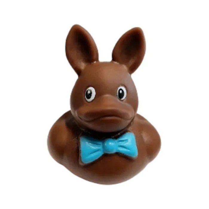 Chocolate Easter Bunny Novelty Rubber Ducks (5cm)