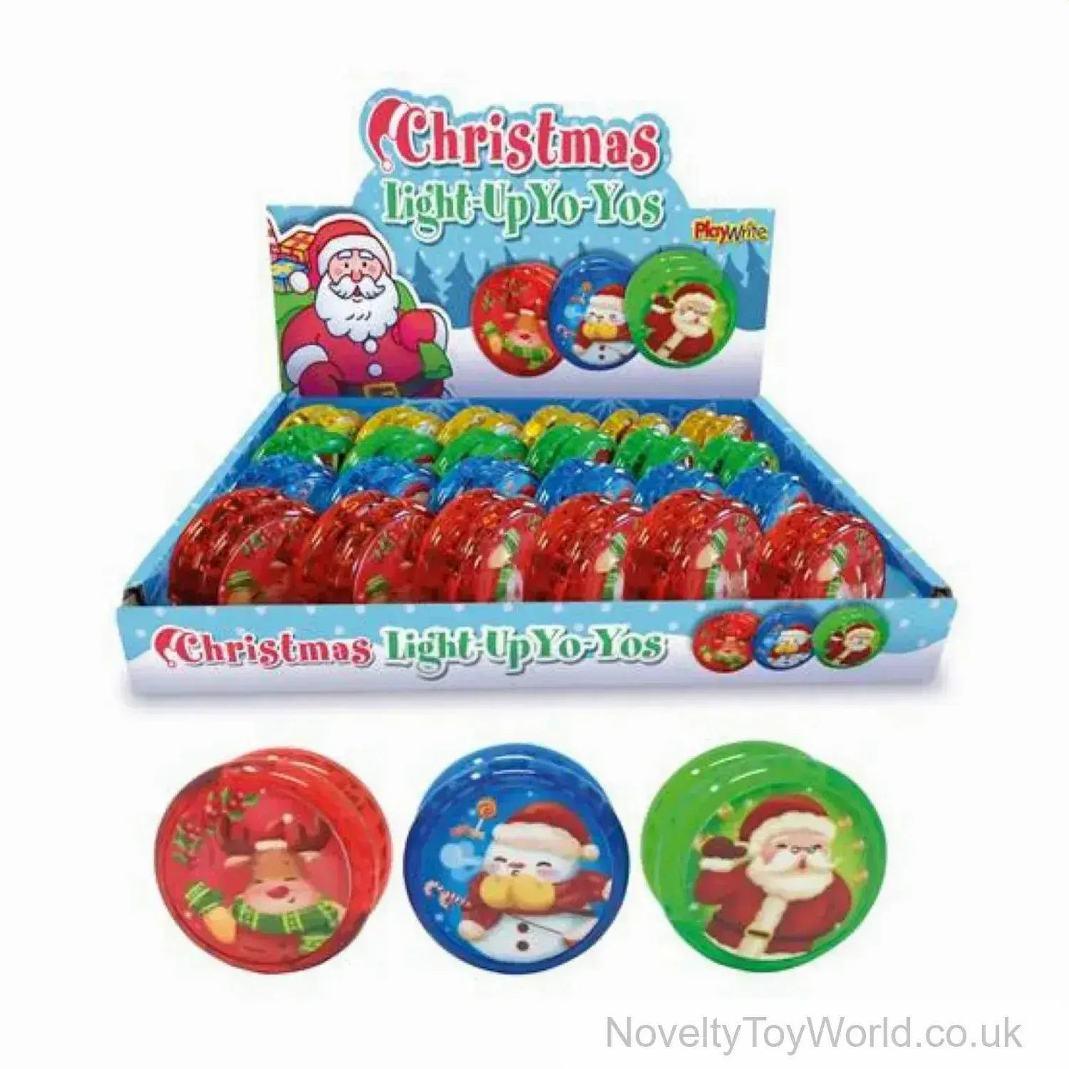 Christmas Light Up Novelty Yo-Yo (5.5cm)