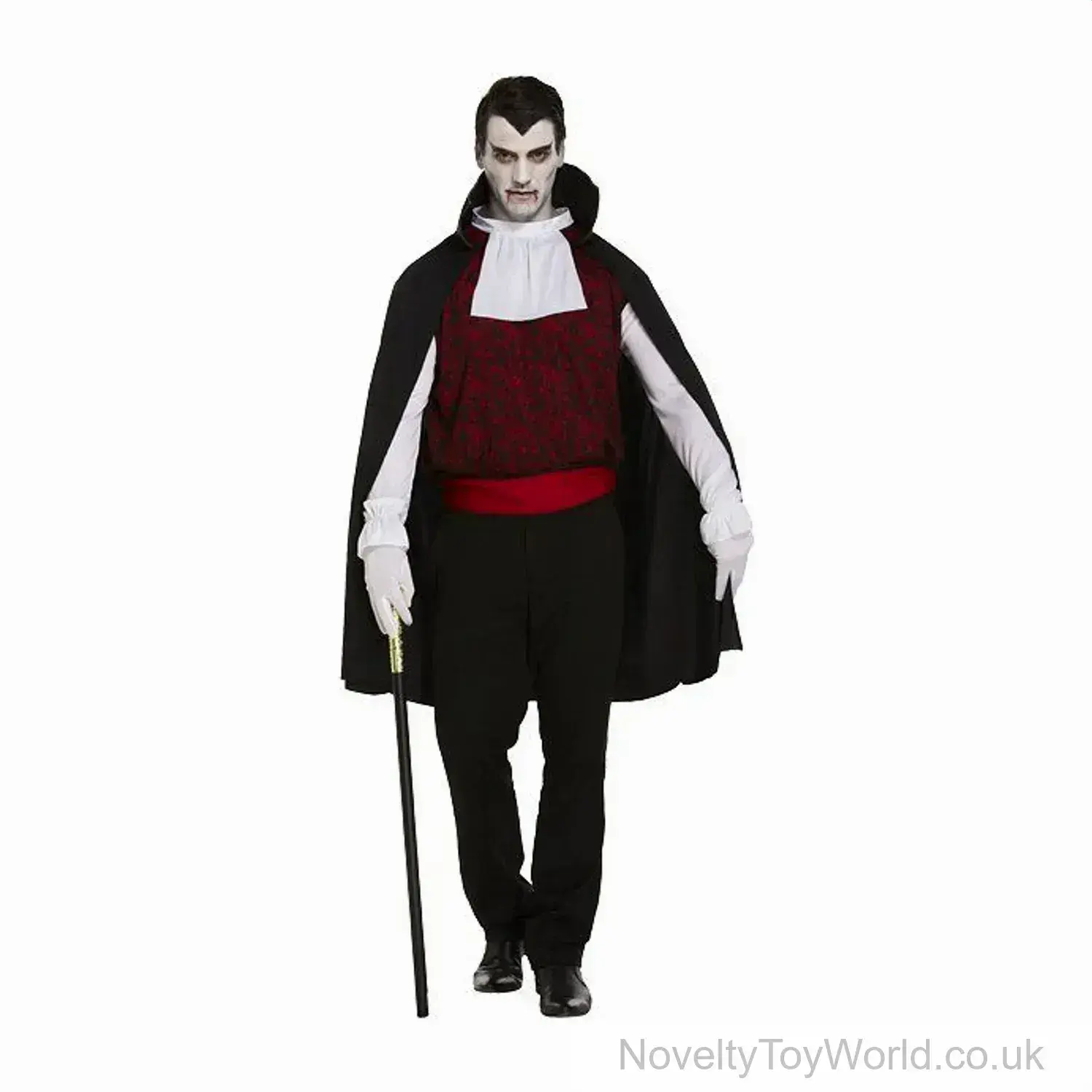 Classic Vampire Fancy Dress Costume - Adult