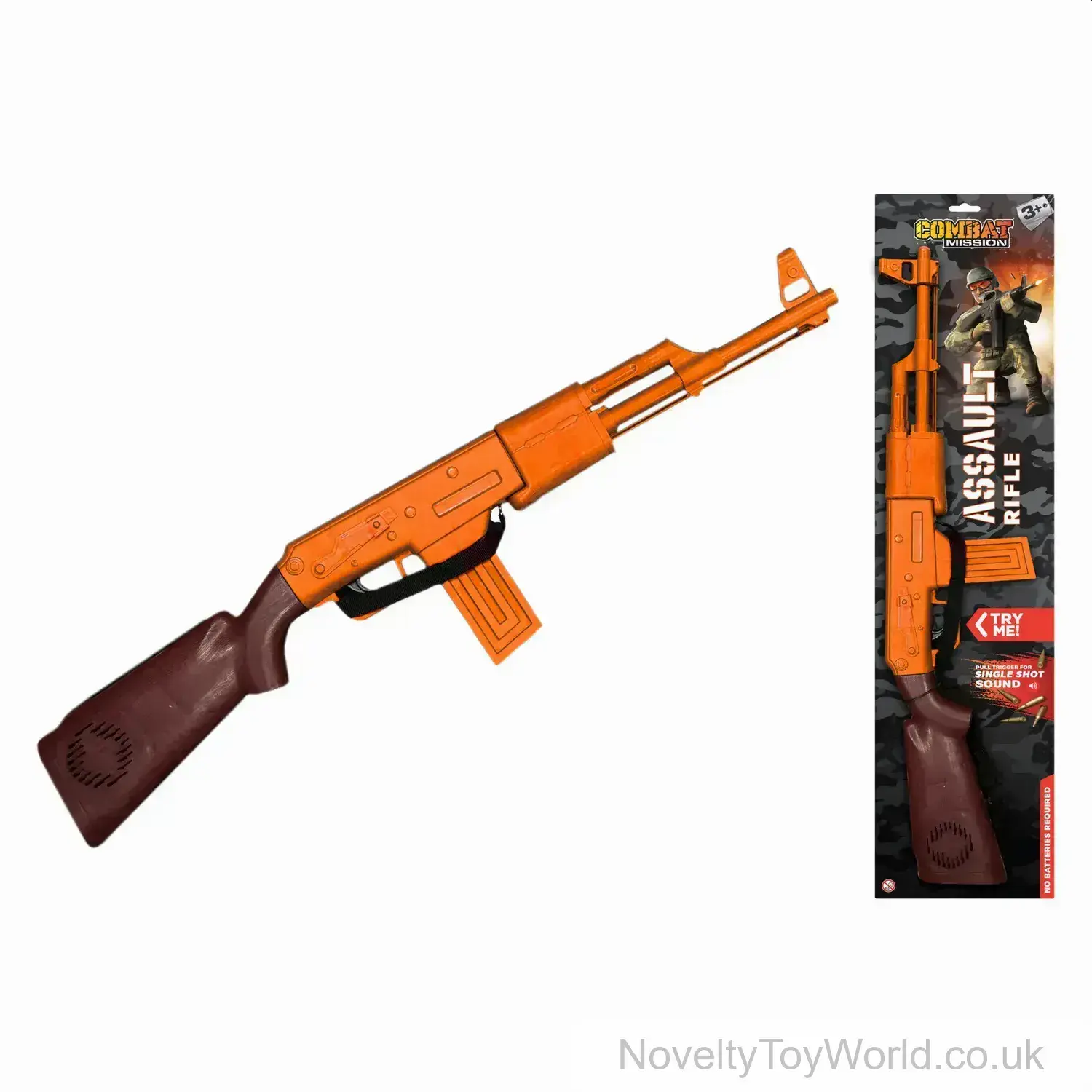 Combat Mission Assault Rifle Toy Gun with Sound