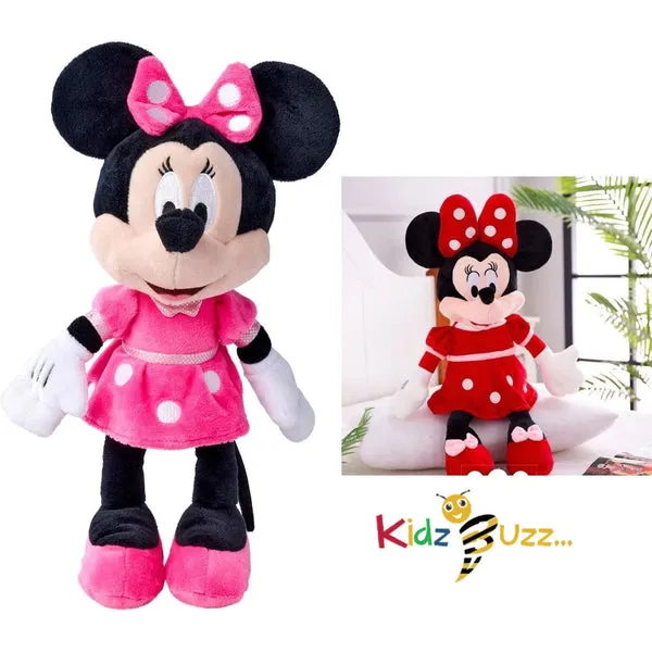 Mickey Minnie Soft Toy For Kids - Soft Plush Toy (Random 1 Pcs)