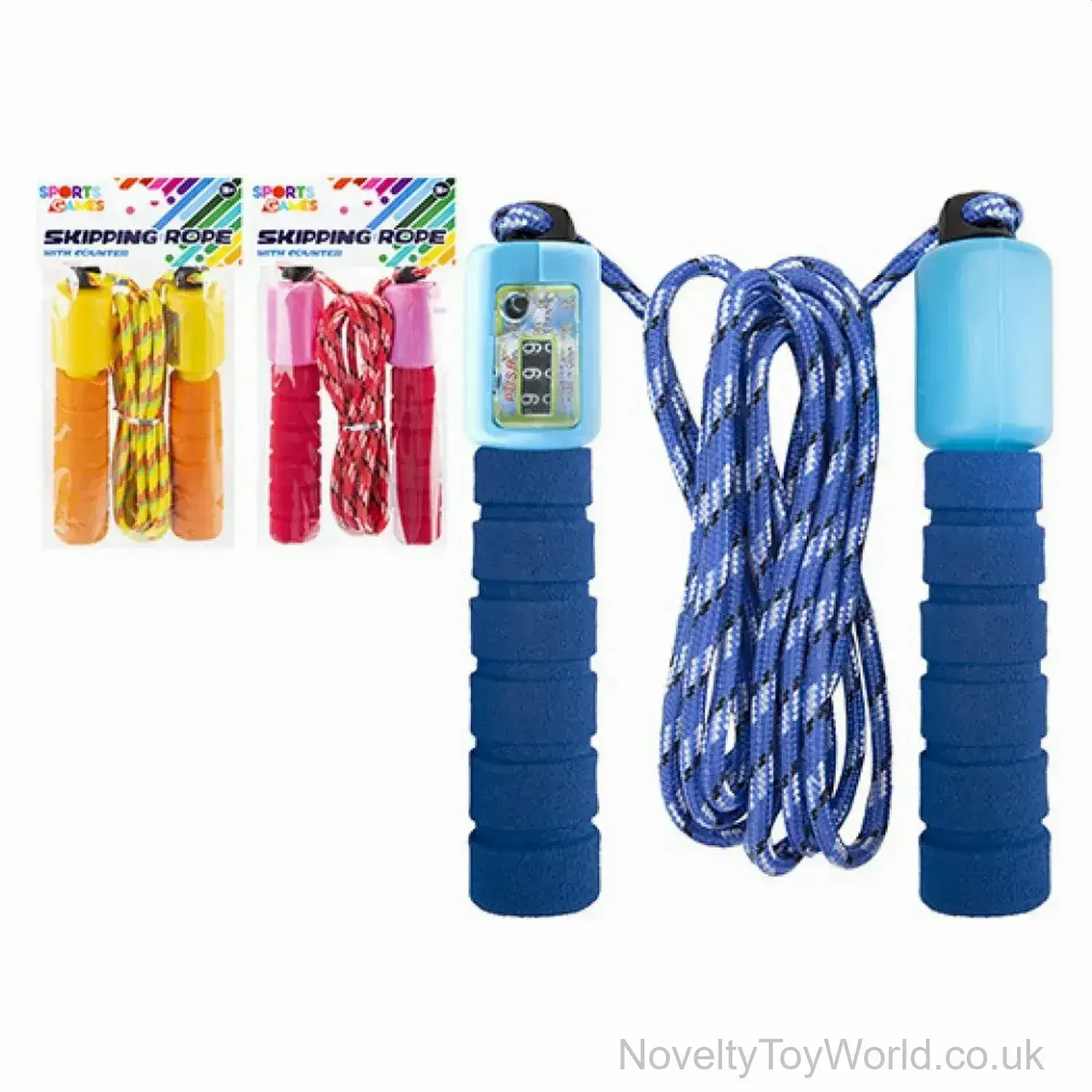 Comfort Grip Handle Skipping Rope With Counter
