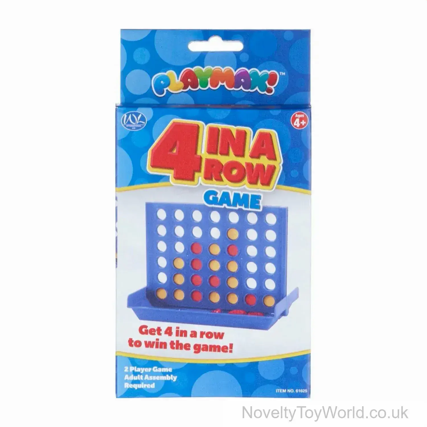 Connect 4 Travel Game in Box - 4 in a Row Toy