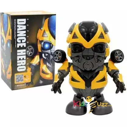 Dancing Action Hero Bumblebee Toy With Music