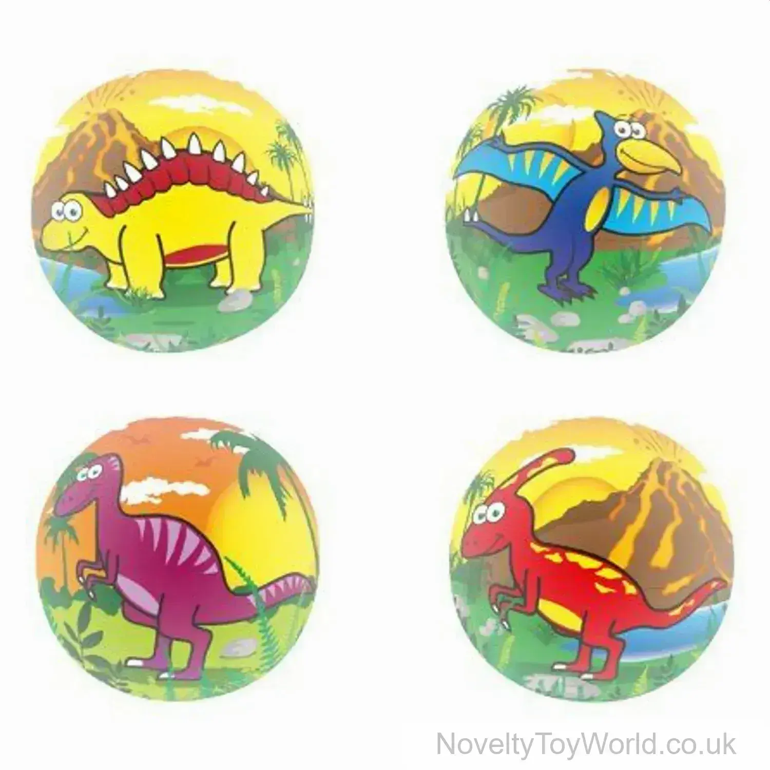Dinosaur Bouncy Ball (3.3cm) - Priced Per Bag of 100