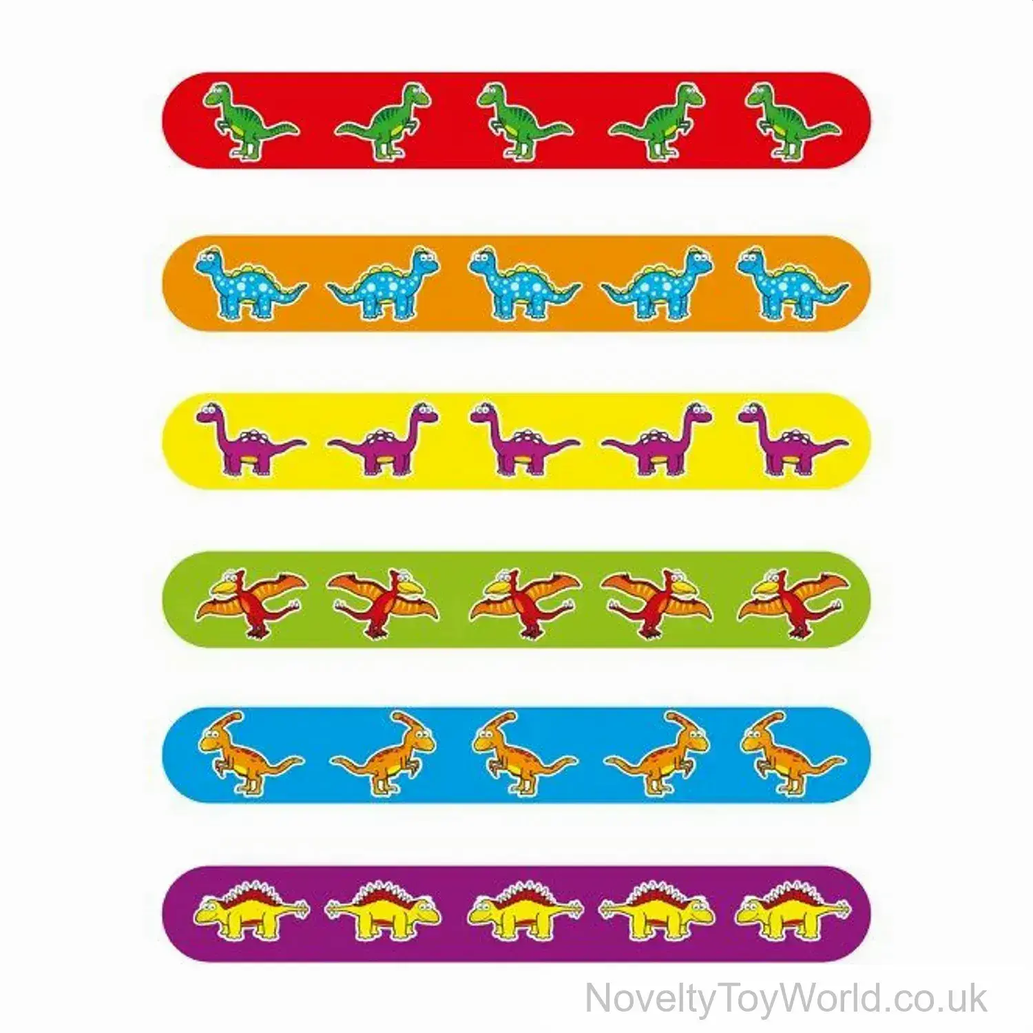Dinosaur Snap Bracelets for Kids (22cm)