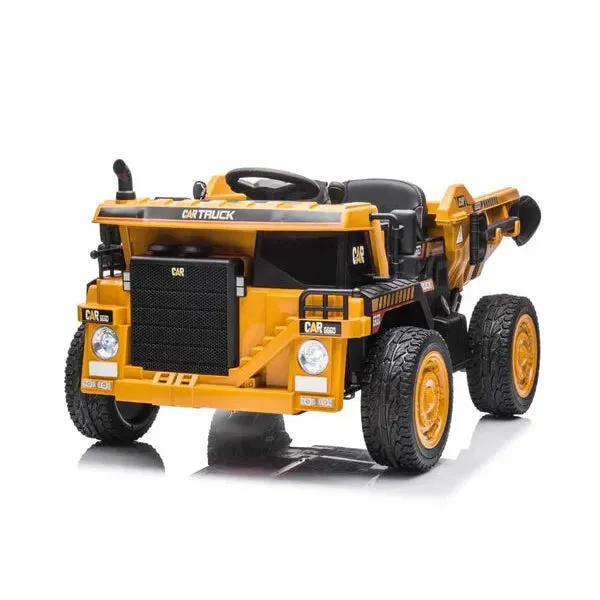 12V Kids Electric Dumper Truck with Shovel