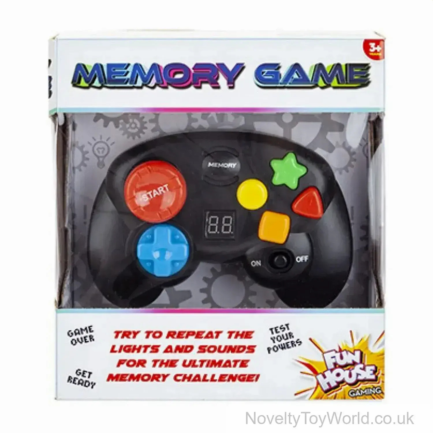 Electronic Memory Test Game - Lights & Sound