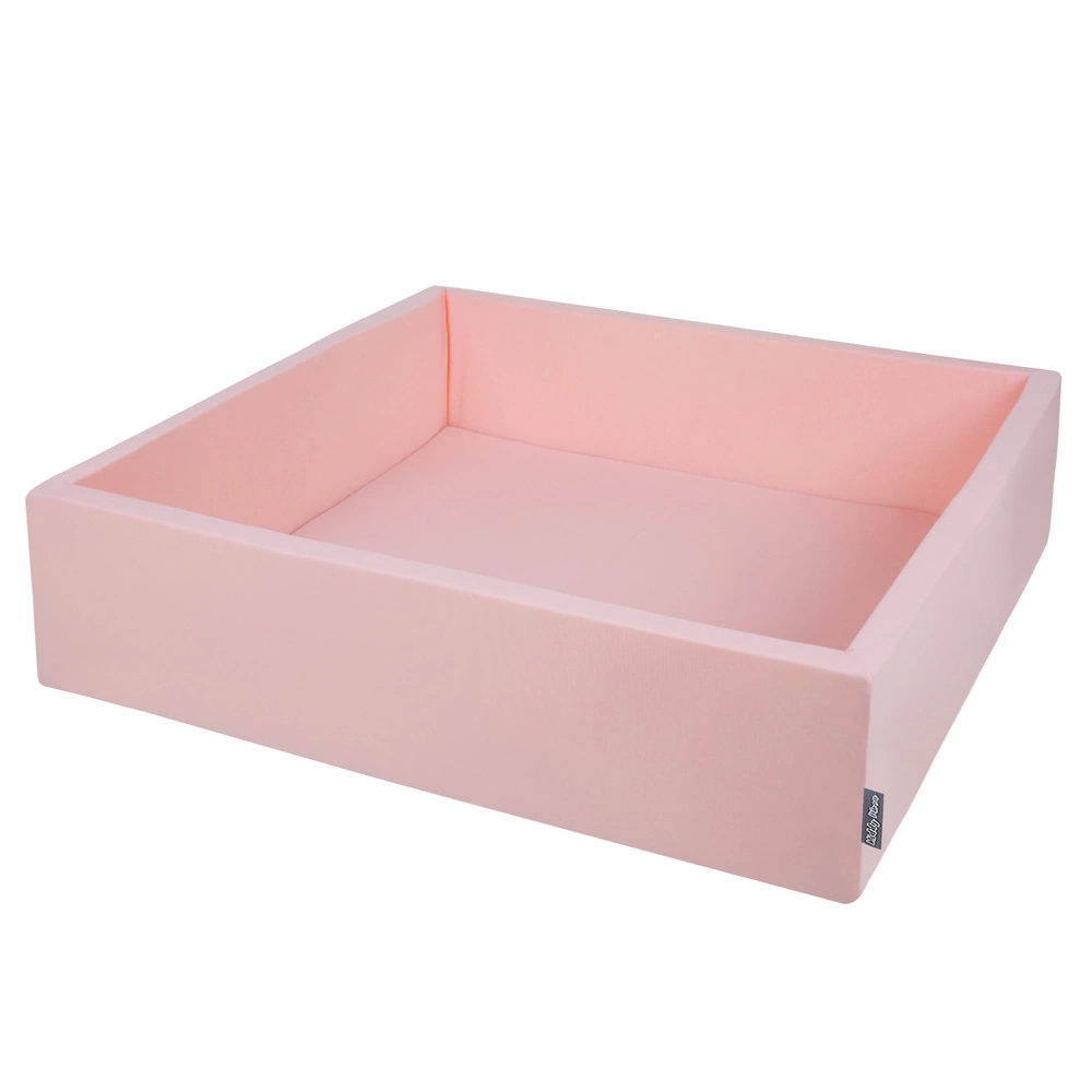 KiddyMoon Soft Ball Pit Square ∅ 7Cm / 2.75In For Kids, Foam Ball Pool Baby Playballs Children, Made In The EU, , No balls