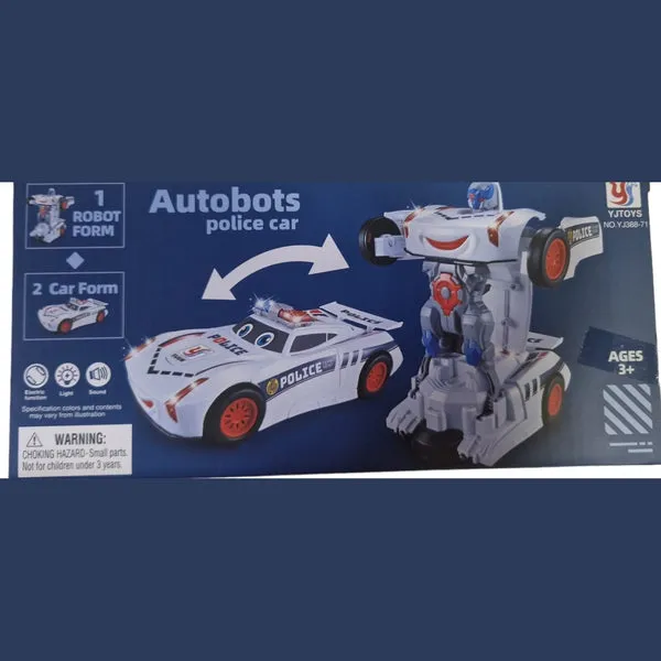 Autobot Police Deformation Car