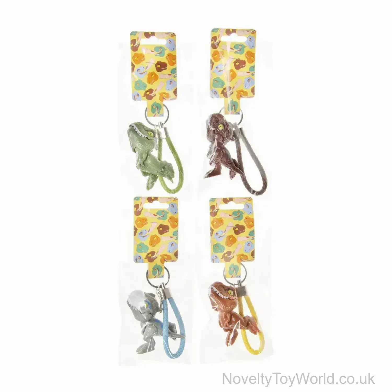 Finger Biting Dinosaur Keyring (8cm)