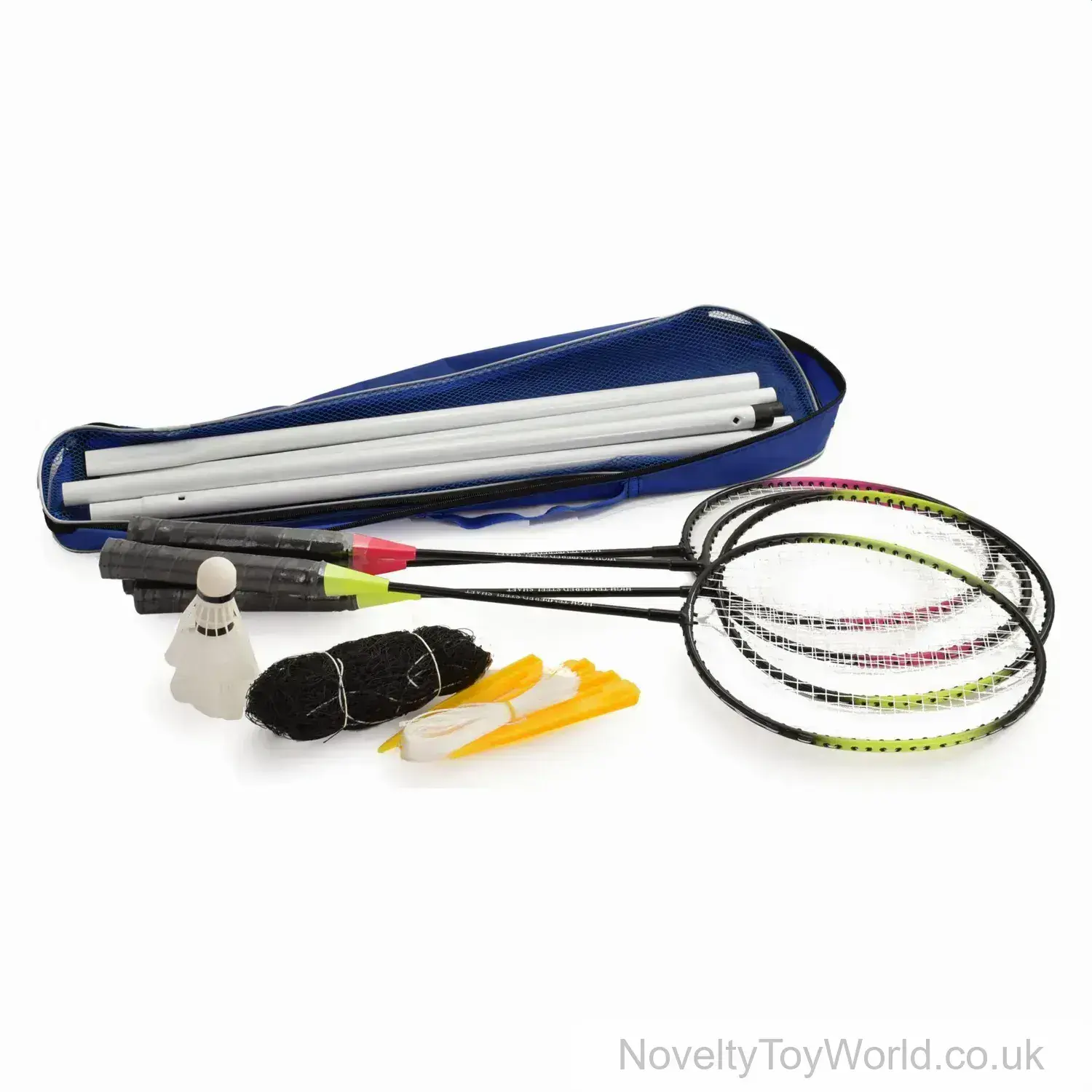 Full Badminton Set with Net - 4 Players