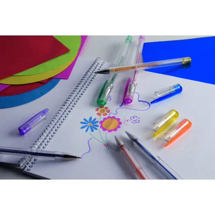 Write in Style with Our 12-Piece Gel Pen Set for Kids | Perfect for Journaling, Note-Taking, and More