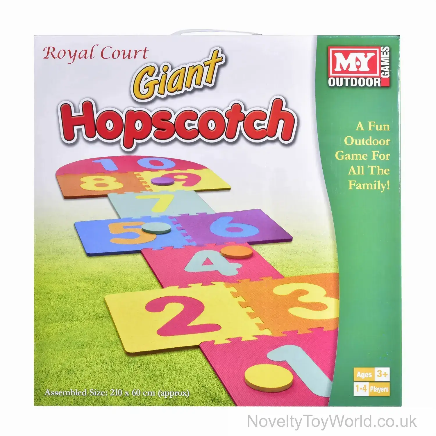 Giant Hopscotch Game - Boxed (220cm x 60cm)