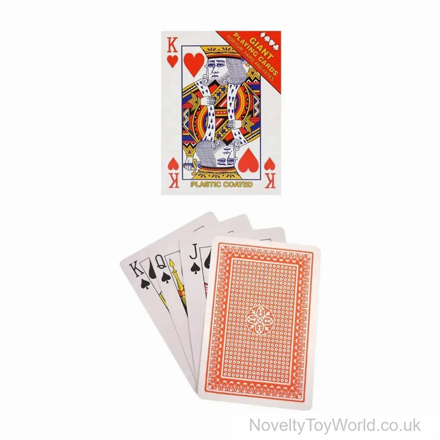 Giant Novelty Playing Cards (17cm x 12cm)