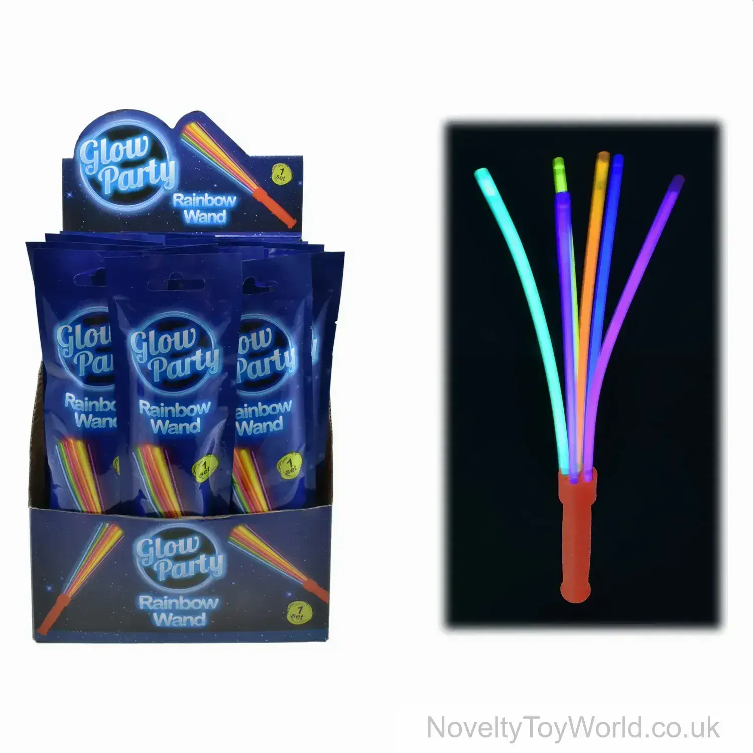 Glow Rainbow Wand - Party Accessory