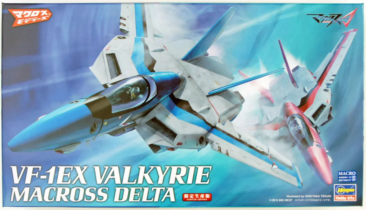 Hasegawa Macross 65833 VF-1EX VALKYRIE Macross Delta 1/72 Scale Kit