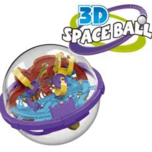 3D Space Ball 100 Obstacles