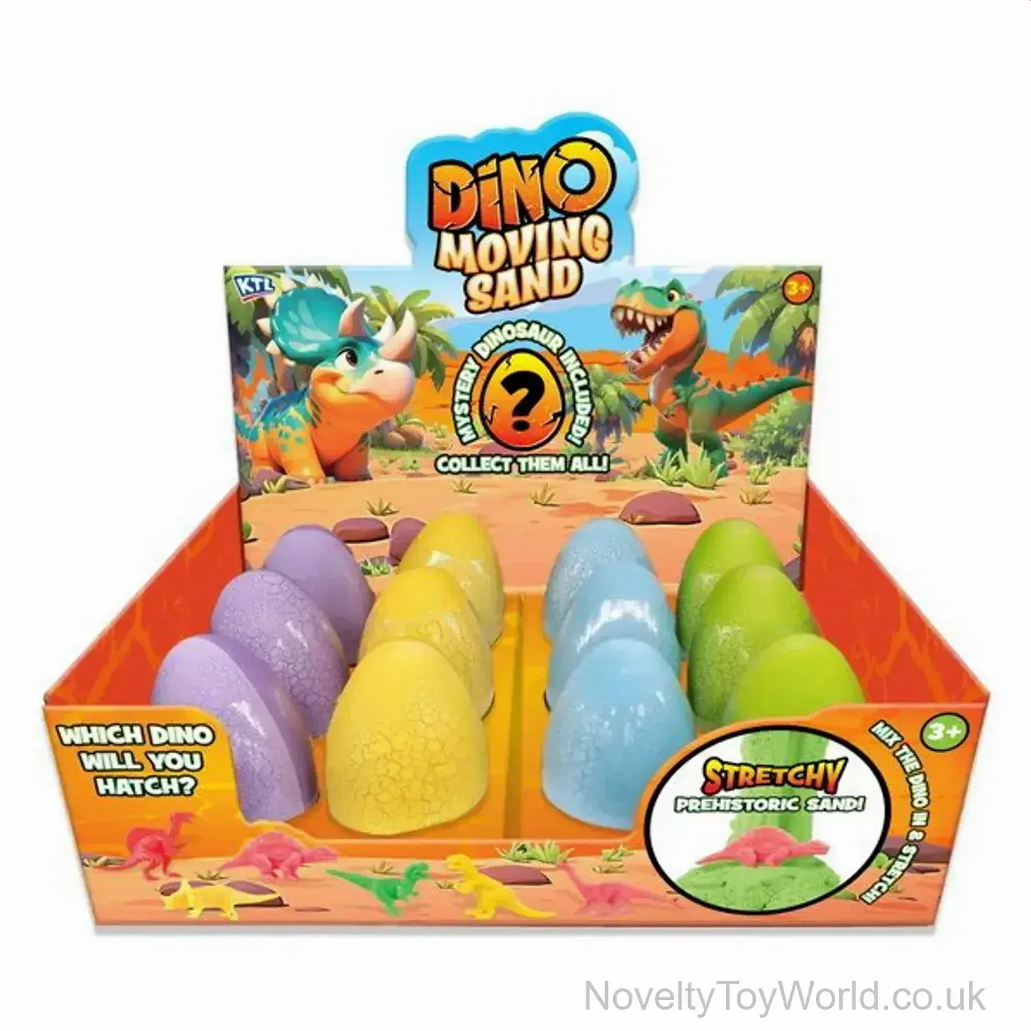 Kinetic Moving Sand Dino Egg (100g)