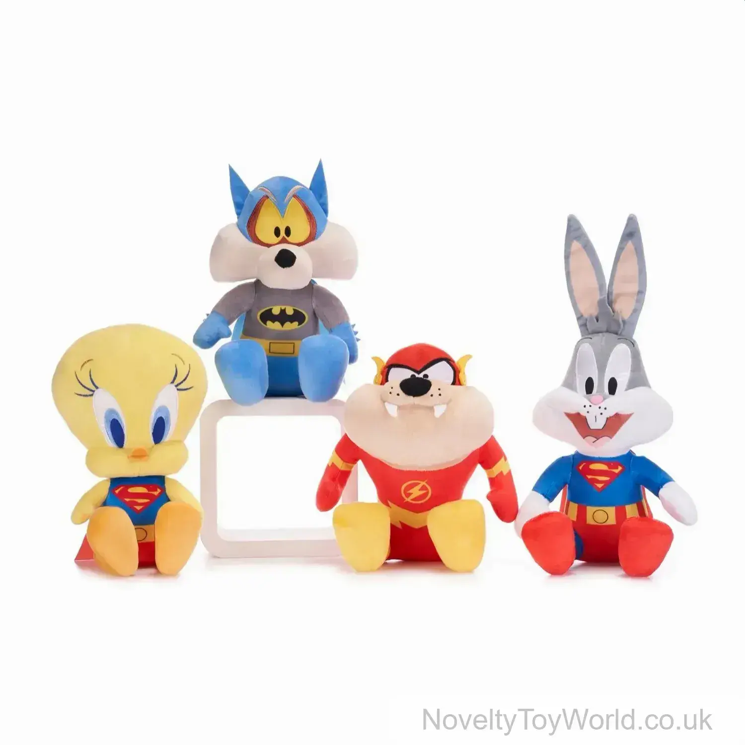 Looney Tunes DC Costumes Soft Plush Toy - 4 Assorted (27cm)