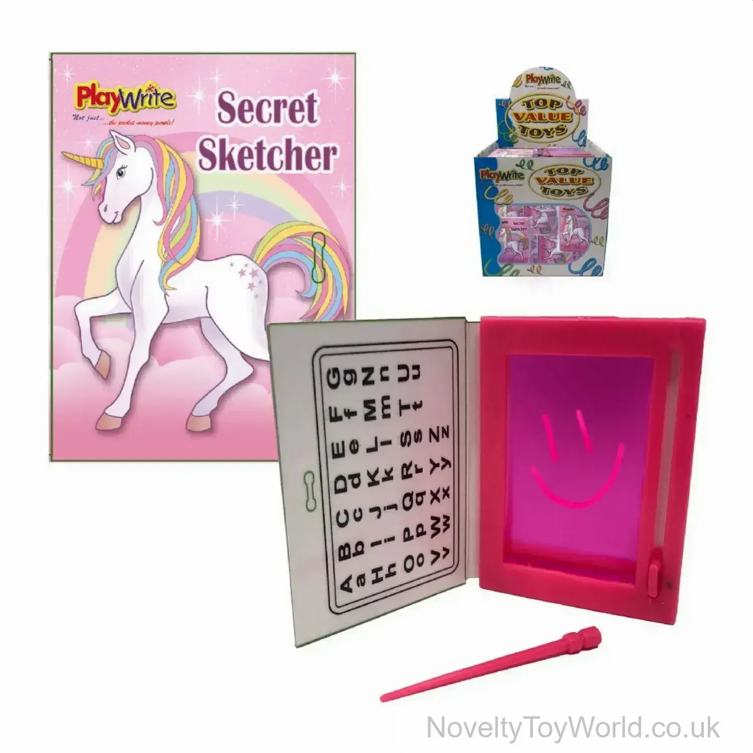 Magic Sketch - Unicorn Secret Sketcher with Stylus (6.5cm)
