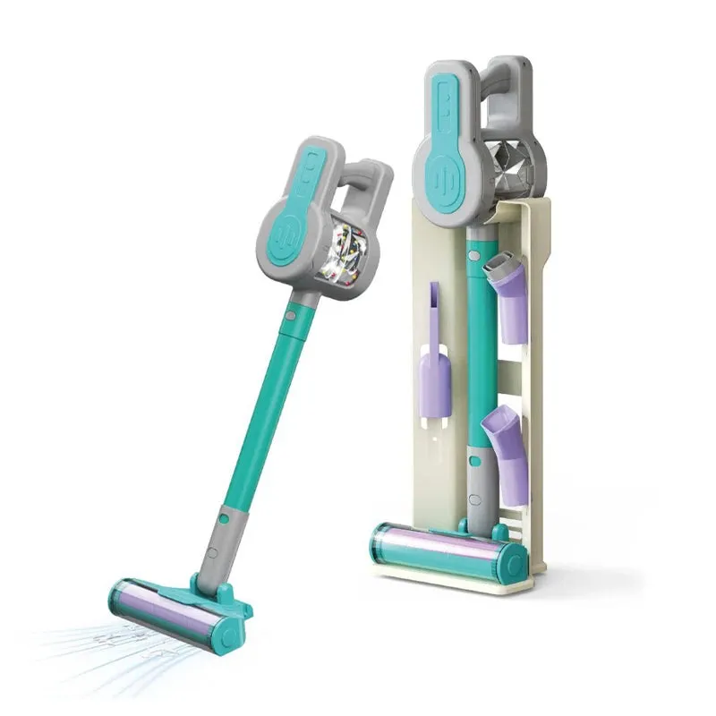 Pretend Play Cordless Vacuum Cleaner with Accessories 57cm