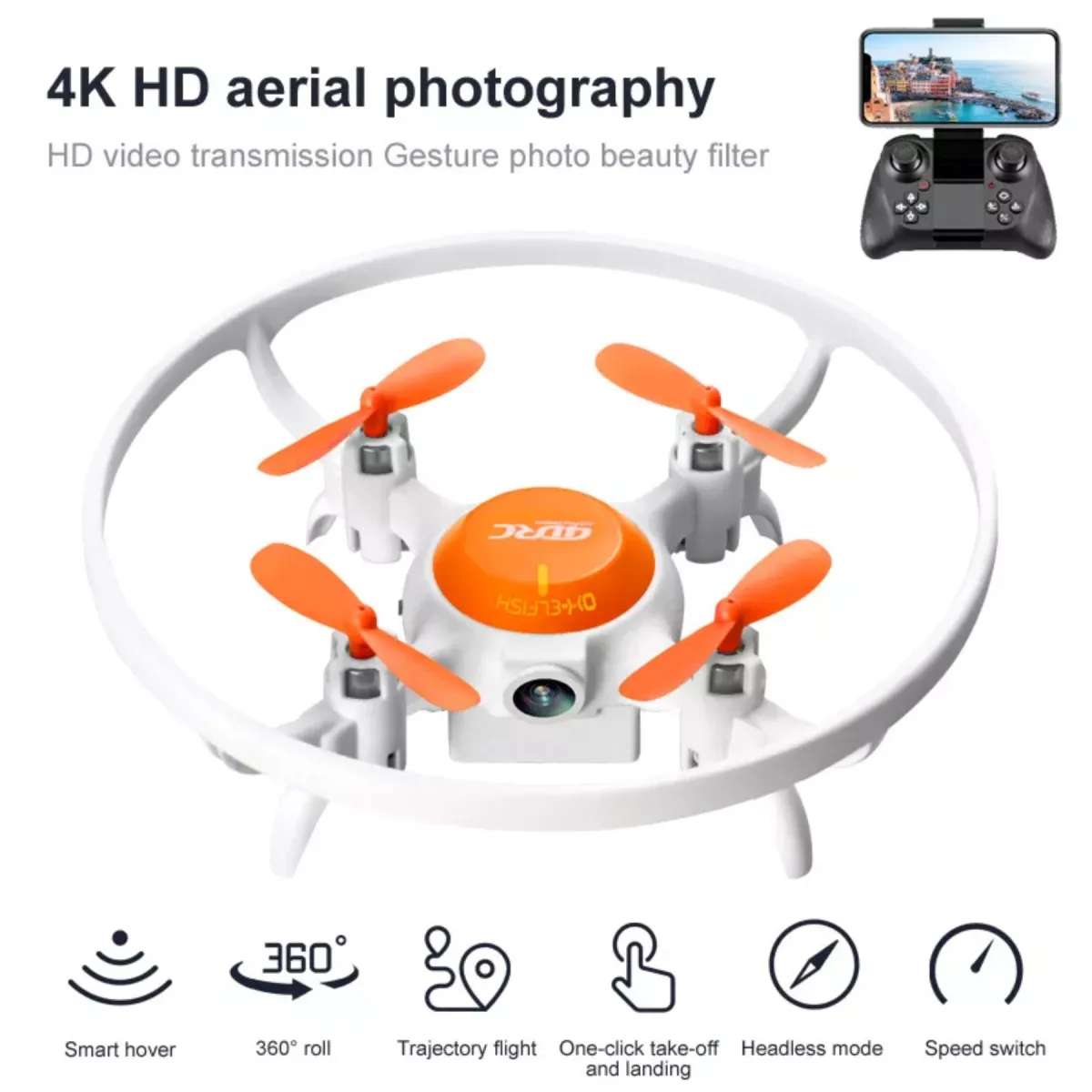 4DRC V5 Kids and Beginners Mini RC Drone V5 RC Quadcopter
