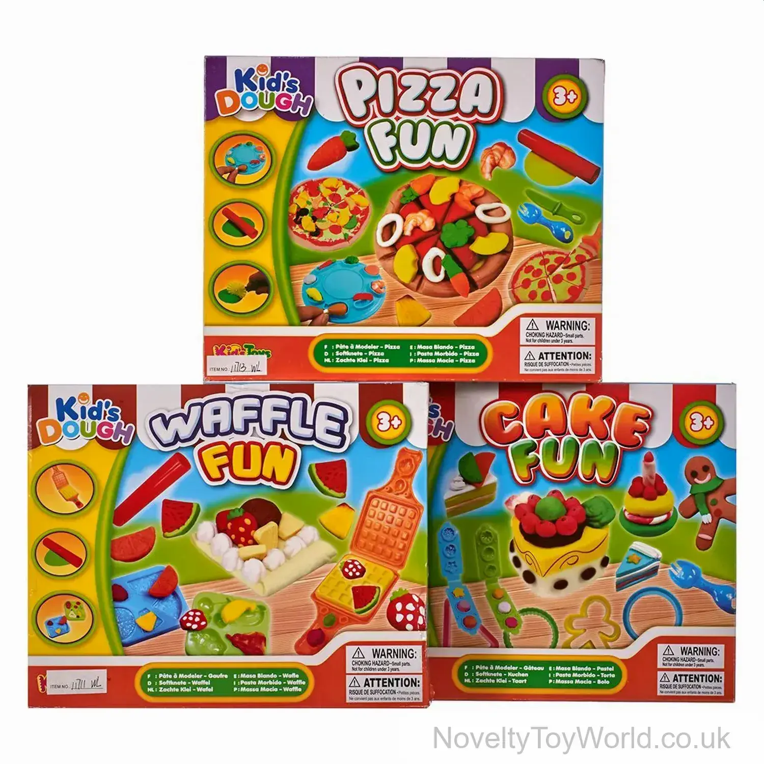 Make Your Own Dough Cake, Waffle or Pizza