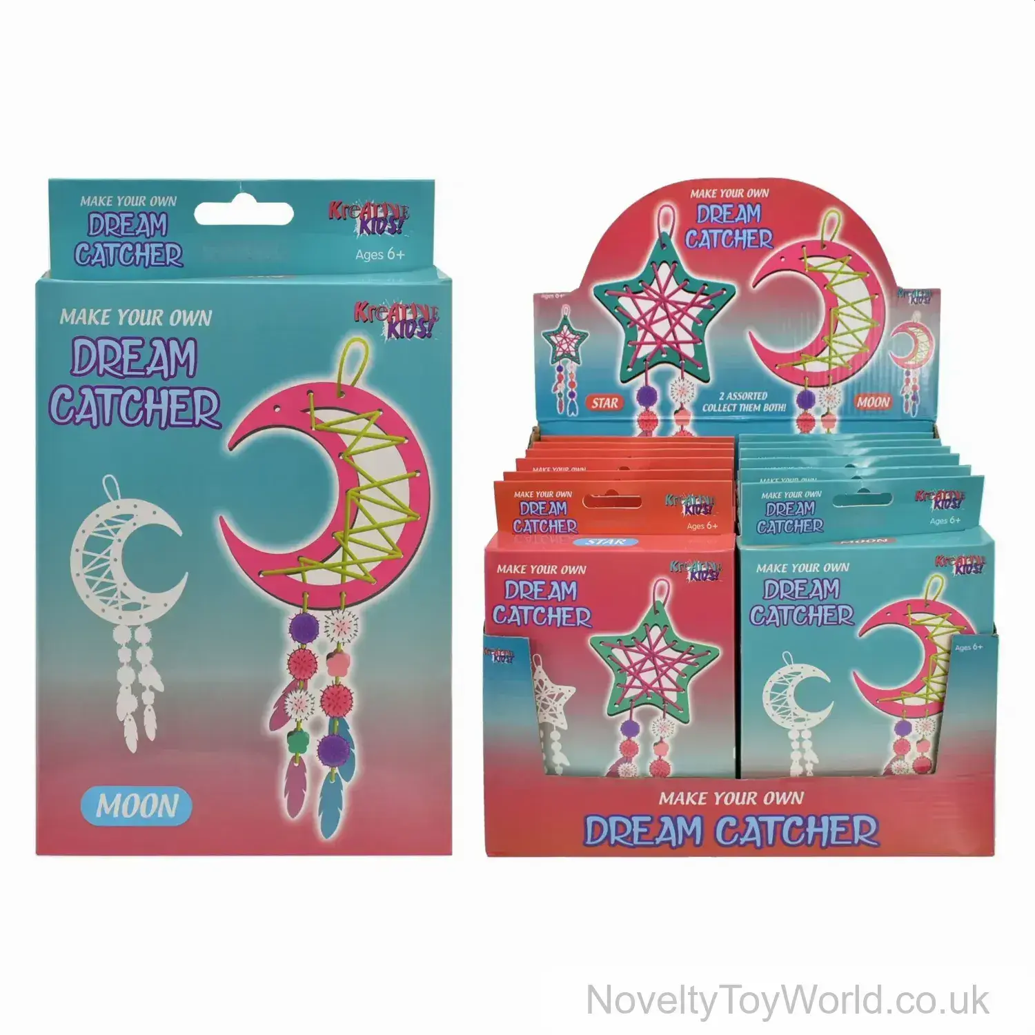 Make Your Own Dream Catcher Crafting Kit - 2 Assorted