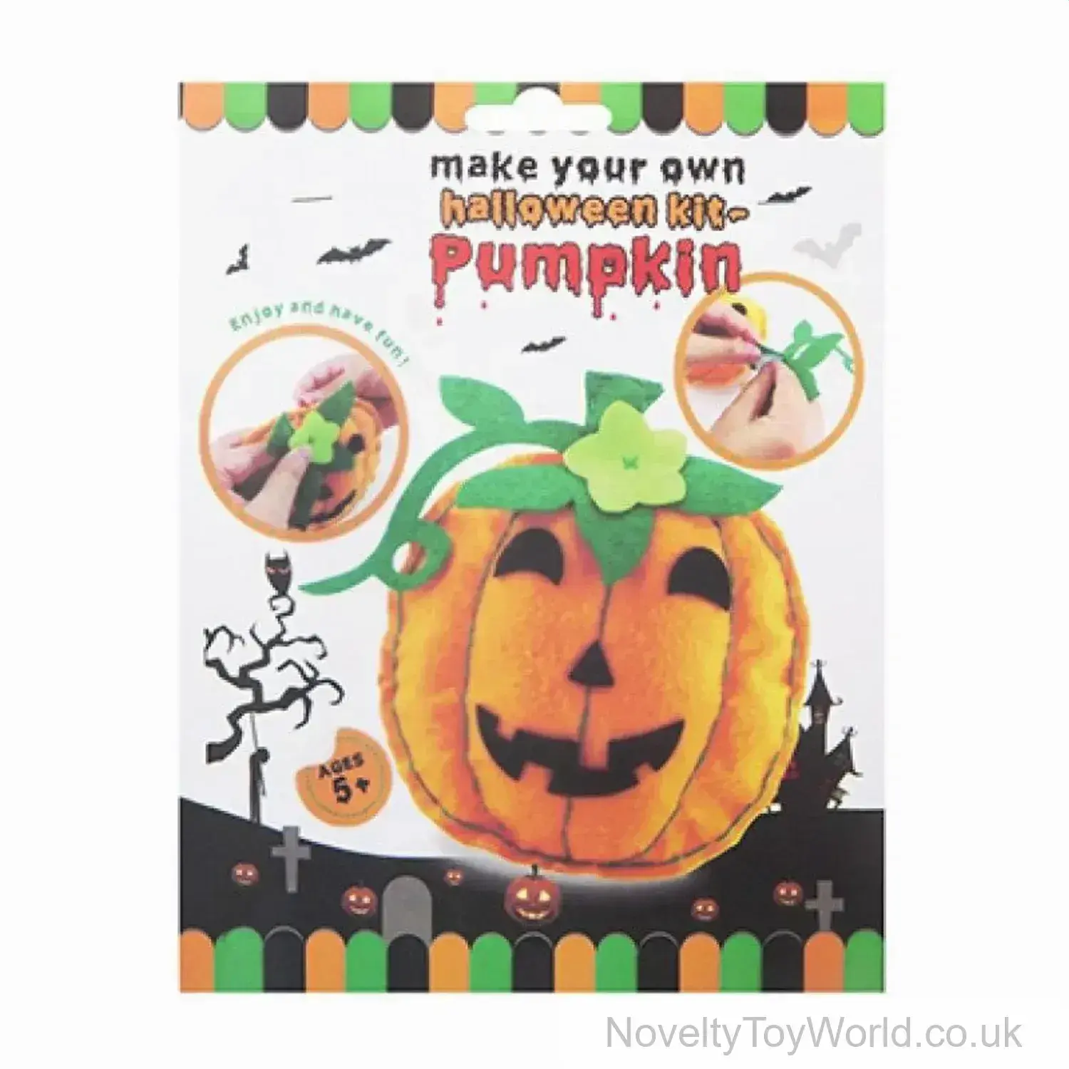 Make Your Own Felt Pumpkin